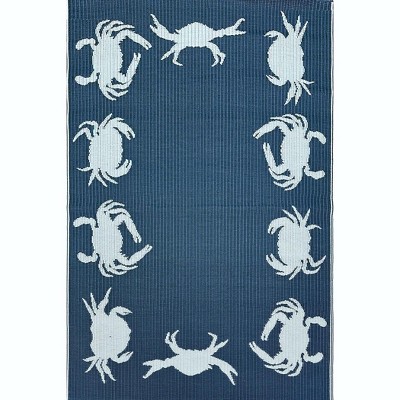 Mad Mats Crab Blue & Teal
