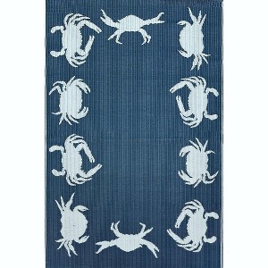 Mad Mats Crab Blue & Teal - 1 of 4