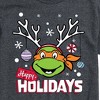 Men's - Teenage Mutant Ninja Turtles - Happy Holidays Short Sleeve Graphic T-Shirt - 2 of 4