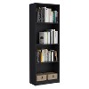 TOAOTBNBO Classic Bookcase, Modern Display Bookshelf with Storage Cabinet, Narrow Tall Book Shelf for Home Office - 2 of 4