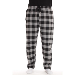 #followme Men's Flannel Pajamas - Buffalo Plaid Pajama Pants for Men - Lounge & Sleep PJ Bottoms - 1 of 2