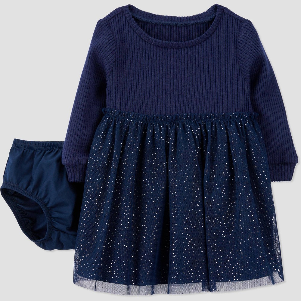 Carter's Just One You®? Baby Girls' Dress - Navy Blue Newborn assorted sizes 
