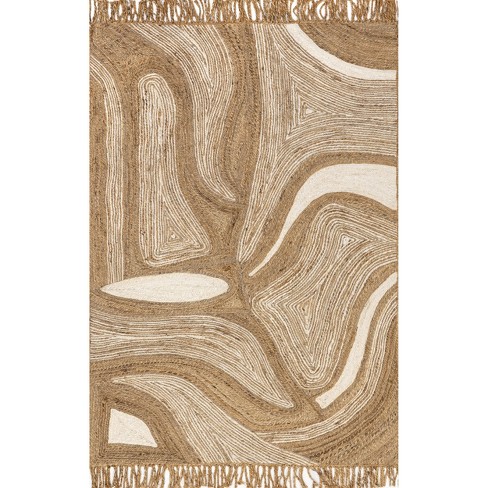 Nuloom Dalia Jute Abstract Indoor Area Rug - image 1 of 4