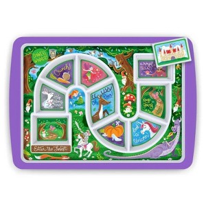 Fred & Friends Dinner Winner Tray – Enchanted Forest, BPA-Free Melamine, Dishwasher Safe, Ages 3+ - 1 of 1