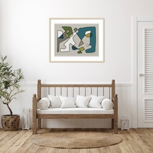 Amanti Art Making Strange I by Jim Schlotzhauer Wood Framed Wall Art Print - 1 of 4