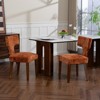 Racxily Set of 2 Mid Century Dining Chairs, Farmhouse Chenille Upholstered with Hardwood Frame - 3 of 4