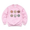 Simply Sage Market S.W.Smiley Leopard Smiley Face Stacked Sweatshirt - 2 of 4
