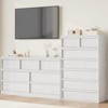 7 Drawer Dresser for Bedroom, 46" Tall Modern 7 Chest of Drawers with Large Storage Space - 3 of 4