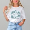 Simply Sage Market Women's Montana Forest Scene Short Sleeve Graphic Tee - 2 of 4