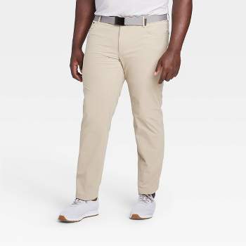 Men's Big & Tall Golf Pants - All In Motion™ Khaki 36x34