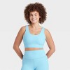 Women's Everyday Soft Medium Support Longline Sports Bra - All In Motion™ - image 3 of 4