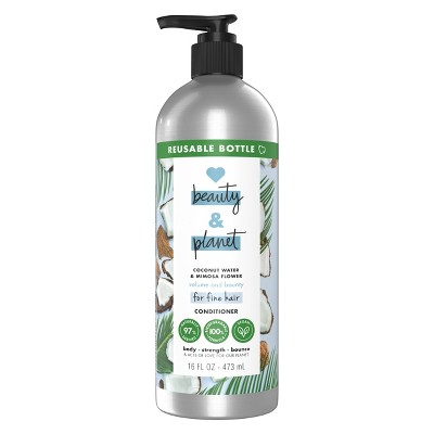 Love Beauty and Planet Coconut Water &#38; Mimosa Flower Conditioner in Reusable Pump Bottle - 16 fl oz