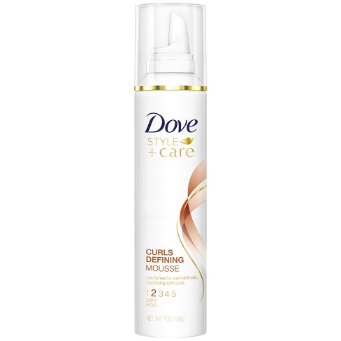 Dove Beauty Style + Care Curls Defining Mousse - 7oz : Target
