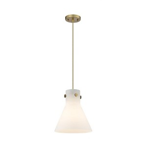 Newton Cone - 1 Light Pendant In Industrial Style-11 Inches Tall and 10 Inches Wide - 1 of 1