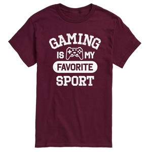 Men's - Instant Message - Gaming Is My Favorite Sport Short Sleeve Graphic T-Shirt - 1 of 4