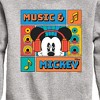 Boys' - Disney - Music And Mickey Graphic Long Sleeve Fleece Sweatshirt - 2 of 4