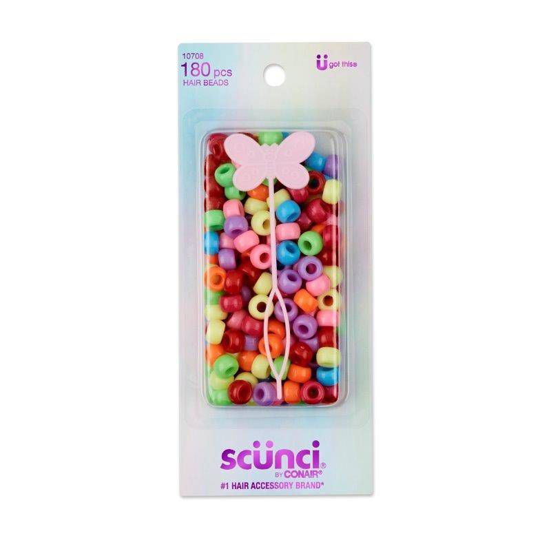 scunci Assorted Braiding Beads Hair Clip, 1 of 8