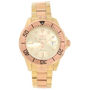 Invicta 16039 Men's Grand Diver Gold Tone Dial Two Tone Bracelet Automatic Dive Watch - 1 of 3