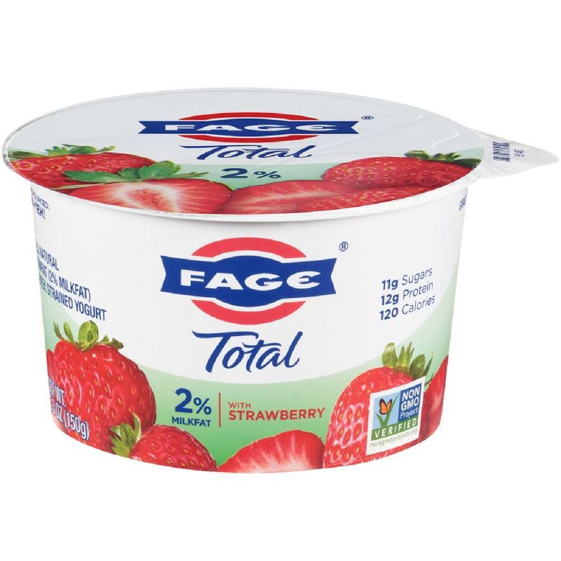Fage Total 2% Strawberry Greek Yogurt - 5.3oz, 3 of 5