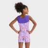 Girls' Dance 'Butterfly' Biketard - Cat & Jack™ Purple - 2 of 3