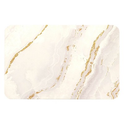 marble white, gold
