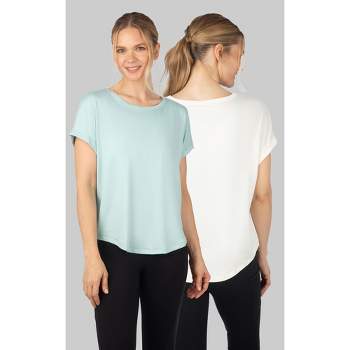 90 Degree by Reflex grey Active Top for women Size S. Fitness