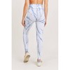 Women's Ocean Vortex-Patterned Legging - mono b - 3 of 3