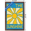 Trends International Hey Happy - Be The Sunshine Framed Wall Poster Prints - 3 of 4