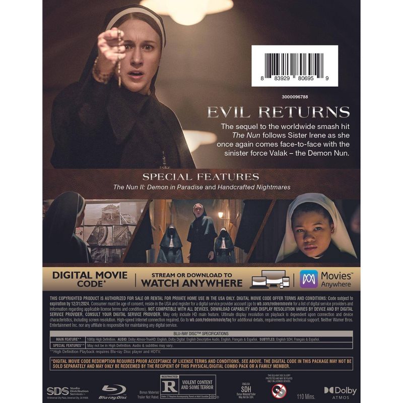 The Nun II (Blu-ray), 2 of 3