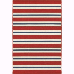Oriental Weavers Meridian Area Rug, 2' x 3', Red/Blue - 1 of 4