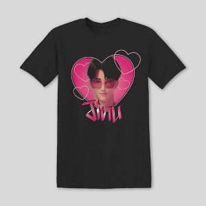 Women's Jinu KPOP Demon Hunter Oversized T-Shirt - Black - 1 of 3