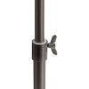 Kate and Laurel Engles Adjustable Embossed Metal Table and Plant Stand - 4 of 4