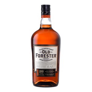 Old Forester 100P Straight Bourbon Whiskey - 1.75L Bottle - 1 of 4