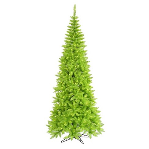 Vickerman 12 Prelit Artificial Christmas Tree Lime Green Ashley