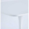 Sapphtopaz Modern Square Dining Table for 4 People Counter Height Table with Metal Legs Home Kitchen Coffee Table for Living Room - 3 of 4
