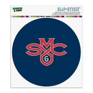 Saint Mary's College Primary Logo Automotive Car Window Locker Circle Bumper Sticker - 1 of 4