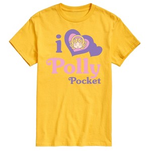 Men's - Polly Pocket - I Love Polly Pocket Short Sleeve Graphic T-Shirt - 1 of 4