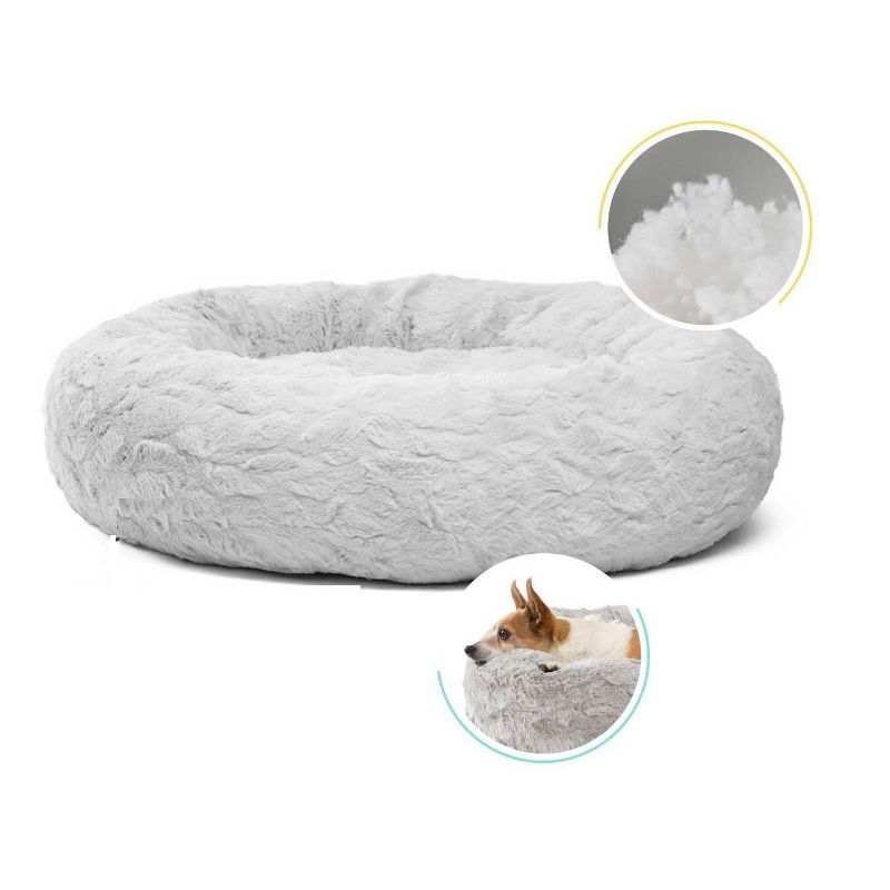 Best Friends by Sheri Donut Lux Dog Bed, 3 of 5