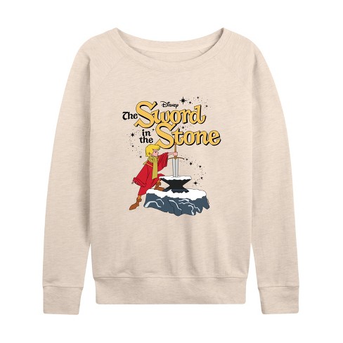 Women's - Disney - The Sword And The Stone Lightweight French Terry Slouchy - image 1 of 4