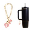 Unique Bargains Heart Bow Water Cup Pendant 1 Pc - 3 of 4