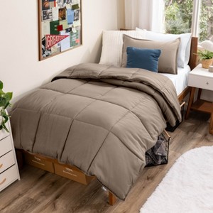 Bare Home Goose Down Alternative Comforter Set - 1 of 4