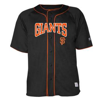 white and orange giants jersey