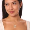 Sanrio Hello Kitty Crystal Pendant Necklace - Gold-Tone with Colorful Enamel Accents - 3 of 4