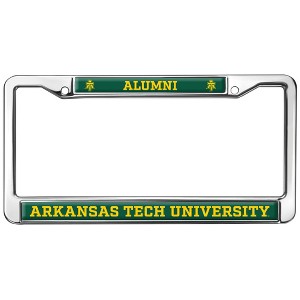 Arkansas Tech University Alumni Full Size Standard License Plate Metal Frame - 1 of 4