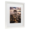 Trademark Fine Art Pierre Leclerc Whytecliff Stepping Stones Matted Framed Art - 3 of 4