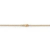 Black Bow Jewelry 1.8mm, 14k Yellow Gold, Solid Cable Chain Anklet - 2 of 4