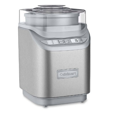 Cuisinart 2-Qt Brushed Chrome Digital Ice Cream Maker