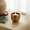 Wooden Wick Ceramic Jar Candle 8oz - Threshold™ - 2 of 4