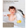 YAWWALK 3-Spray Wall Bar Shower Kits 1.8 GPM with Handheld Shower - 3 of 4