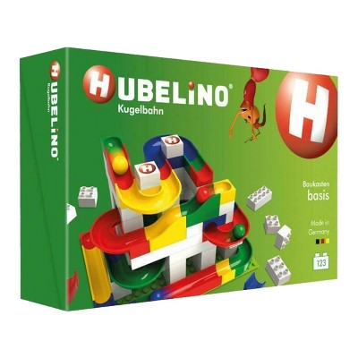 Hubelino Marble Run - 123-Piece Basic Building Box